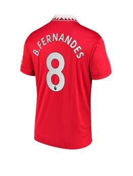Manchester United Bruno Fernandes #8 Heimtrikot 2022-23 Kurzarm